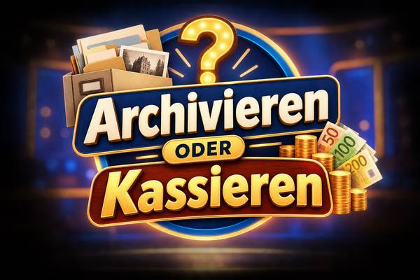 Logo eines fiktiven Quiz, welches mit Vibecoding erstellt wurde.